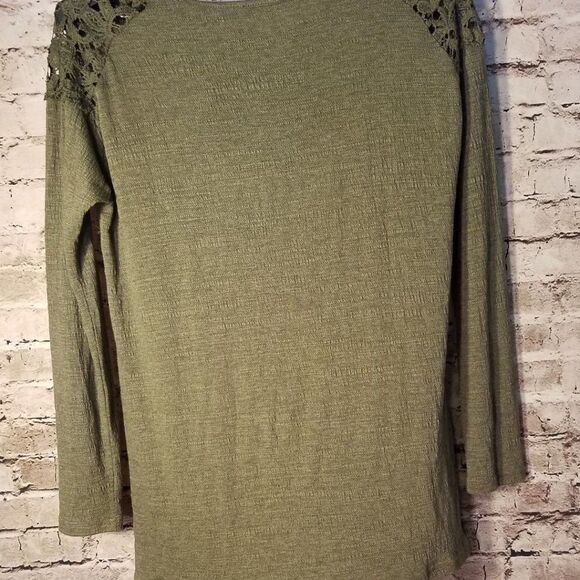 Umgee Women's Shirt Green Size Small - Picture 3 of 6